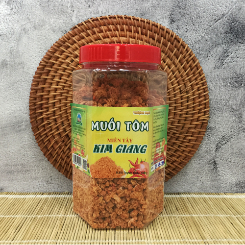 Muối Tôm Miền Tây Kim Giang - Hủ 300gr