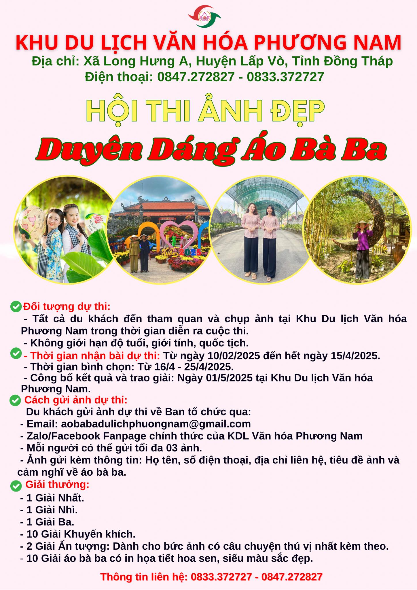 Hội Thi Ảnh Đẹp Duyên Dáng Áo Bà Ba